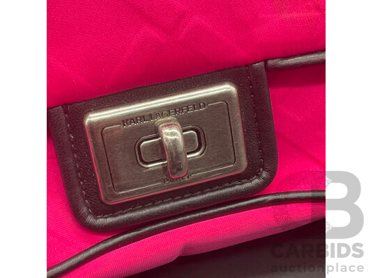 KARL LAGERFGELD Paris Agyness Crossbody Bag - ORP $299.95