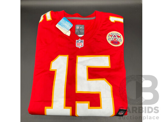 NIKE Kansas City Chiefs Home Limited Jersey - Patrick Mahomes - Men's NFL Jersey Size L