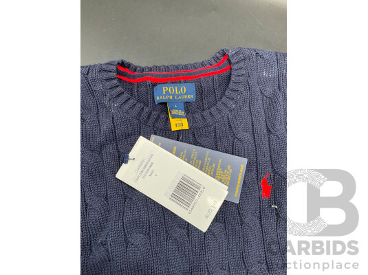 POLO RALPH LAUREN Kids Size 4 Sweater - ORP $149