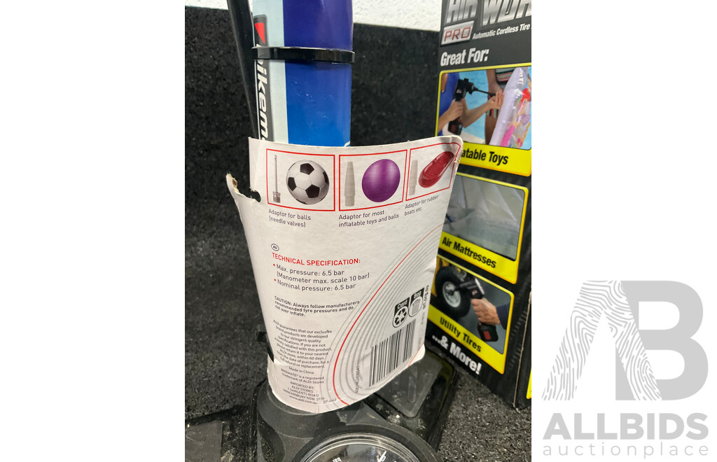 BIKEMATE Floor Pump - AIR WORK Pro