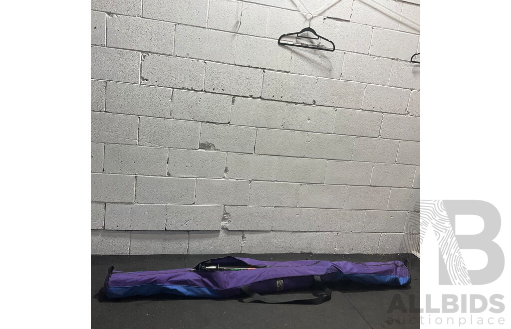 ASSORTED ATOMIC Down Hill Skis - PELTONEN Cross-country - with 2 Sets Ski Poles - Lot of 2