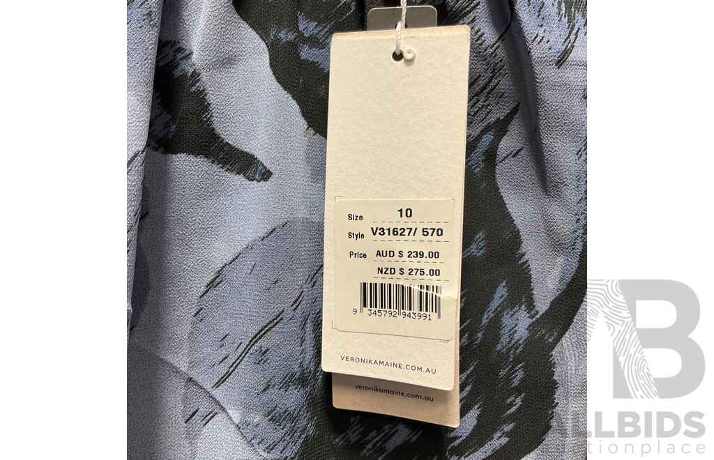 VERONIKA MAINE Pirnt Blouse Size 10 & FOREVER NEW Print Blouse Size 10 - ORP $358