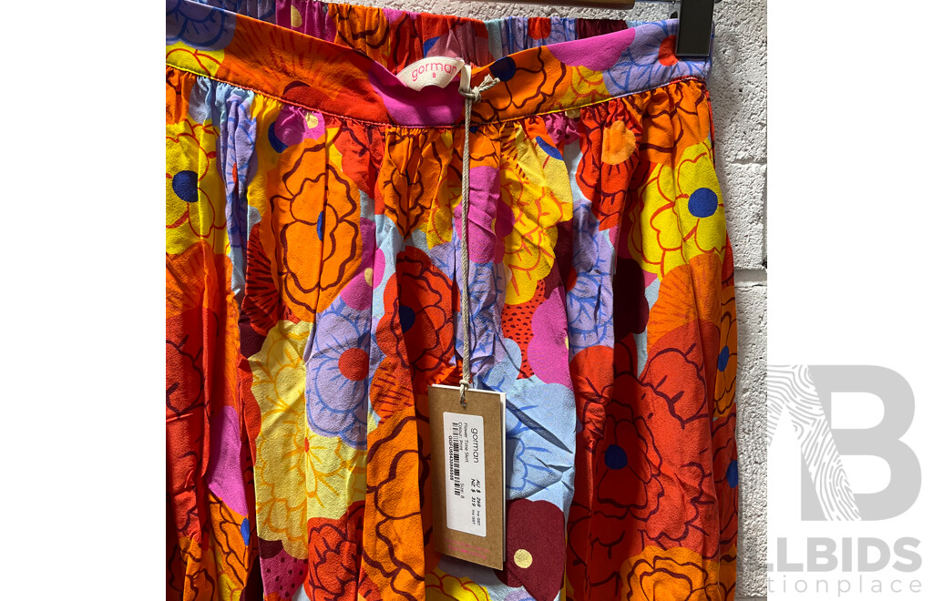 WHISTLES Multi Dress Size 10, GORMAN Flower Time Skirt Size 8 & Jockey Bikini Briefs Size 10 - ORP $618 - Lot of 3