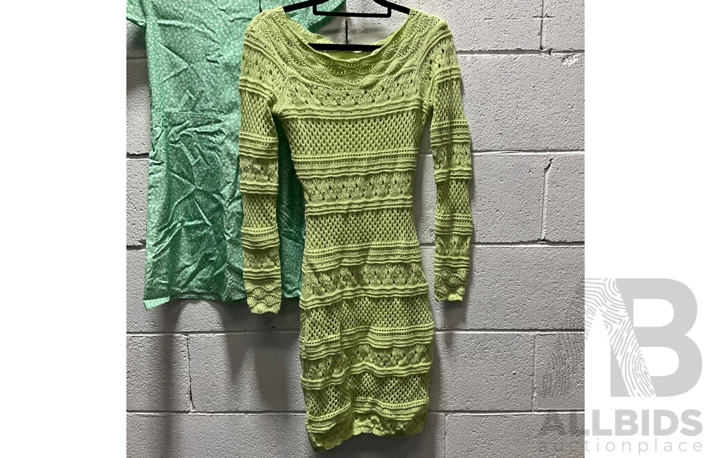 FOREVER NEW Cardigan Size S, GUESS Crichet Dress Size XS & CALVIN KLEIN JEANS Kids Size 10 Dress - Lot of 3