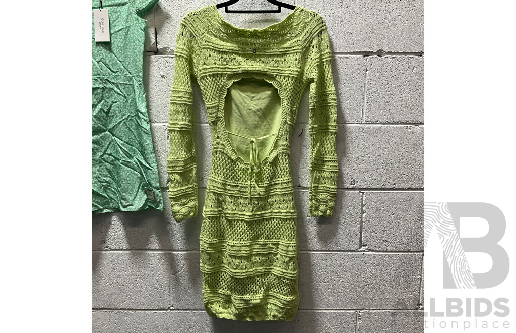 FOREVER NEW Cardigan Size S, GUESS Crichet Dress Size XS & CALVIN KLEIN JEANS Kids Size 10 Dress - Lot of 3
