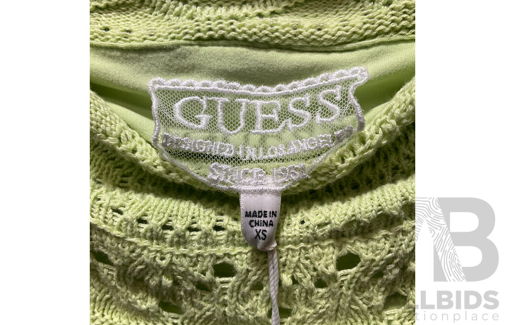 FOREVER NEW Cardigan Size S, GUESS Crichet Dress Size XS & CALVIN KLEIN JEANS Kids Size 10 Dress - Lot of 3