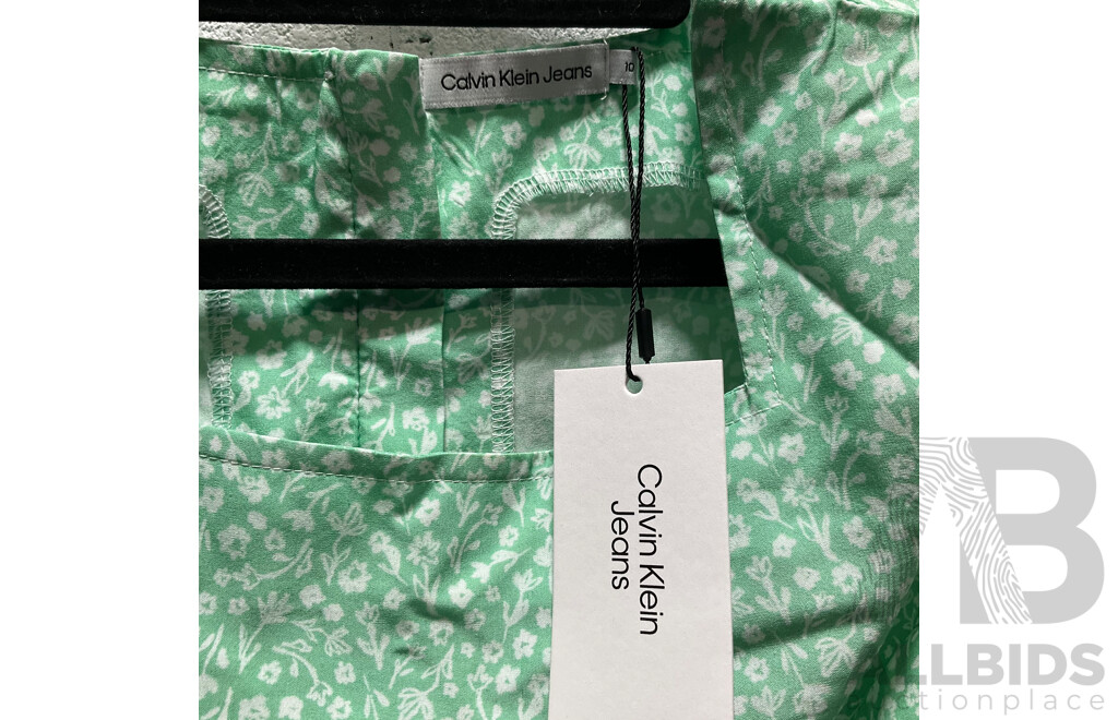FOREVER NEW Cardigan Size S, GUESS Crichet Dress Size XS & CALVIN KLEIN JEANS Kids Size 10 Dress - Lot of 3