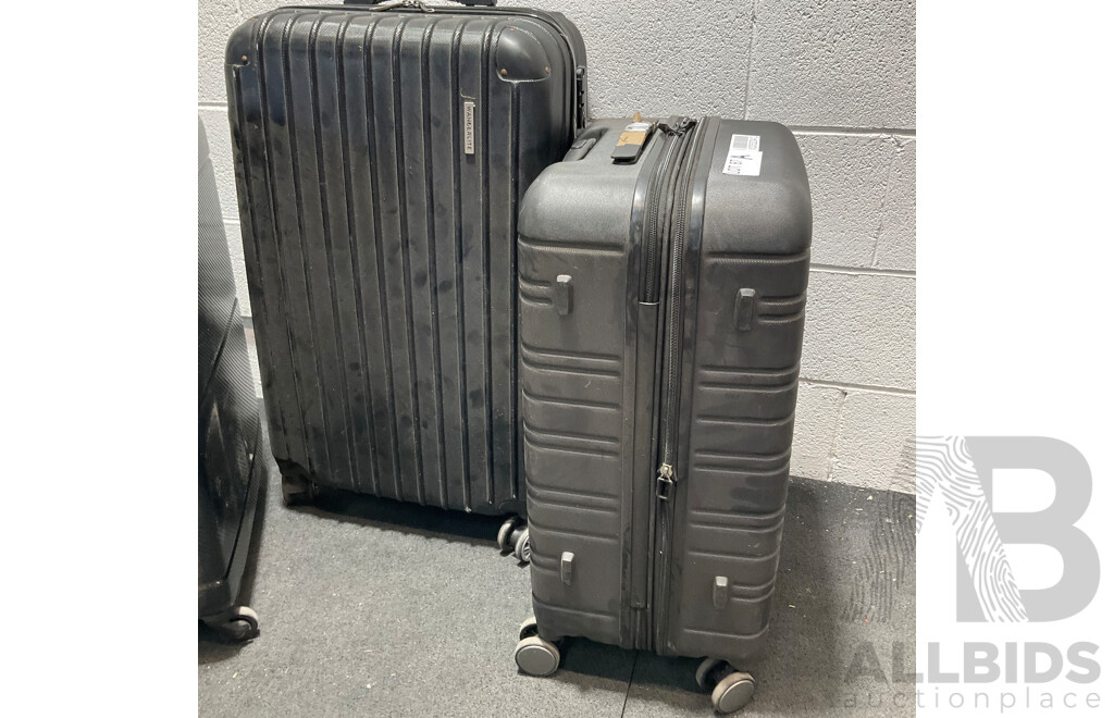 Assorted Suitcases - Lot of 3