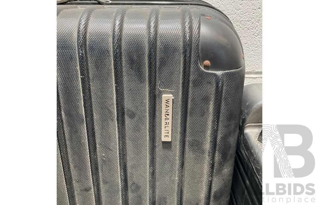 Assorted Suitcases - Lot of 3