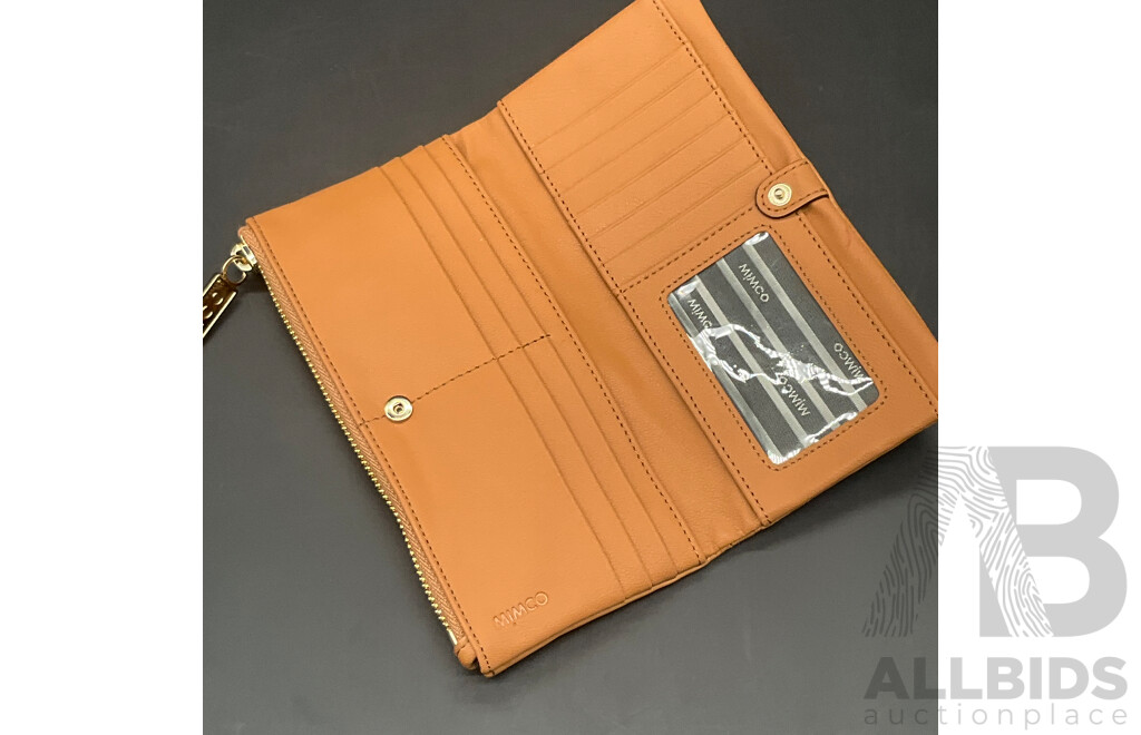 MIMCO Min-mazing M Wallet (Caramel) - ORP $179.95