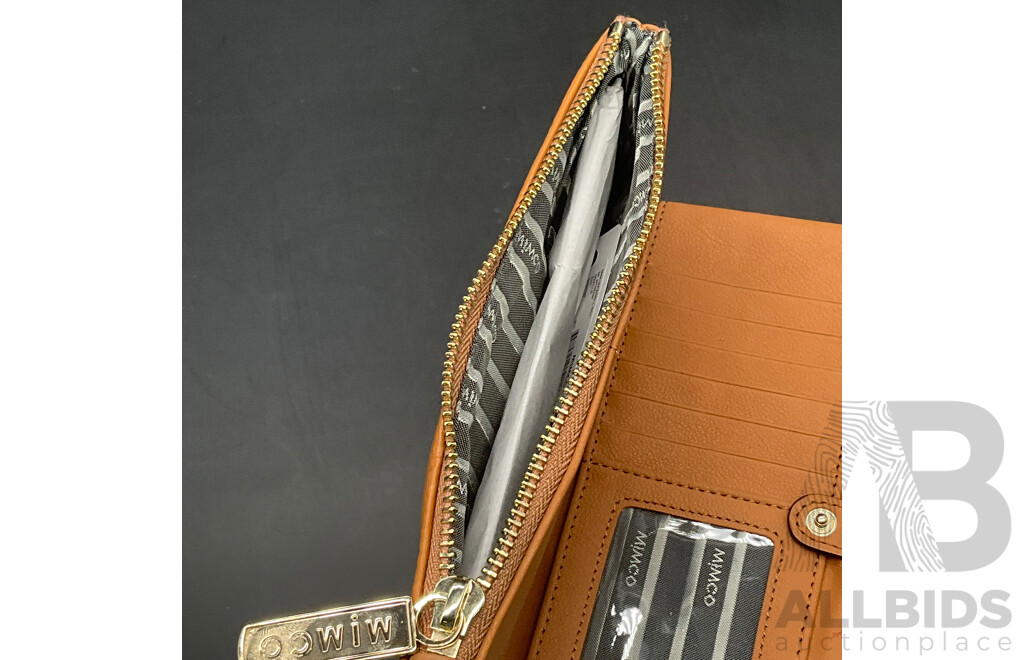 MIMCO Min-mazing M Wallet (Caramel) - ORP $179.95