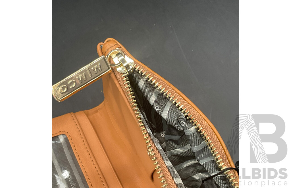 MIMCO Min-mazing L Wallet (Caramel) - ORP $199.95