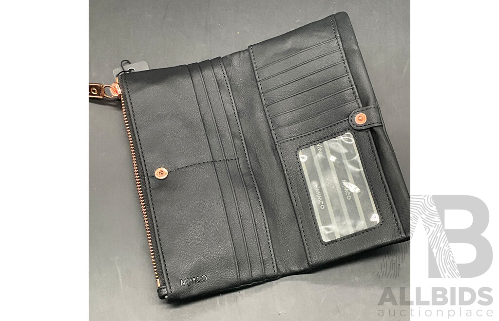 MIMCO Min-mazing L Wallet (Black) - ORP $199.95