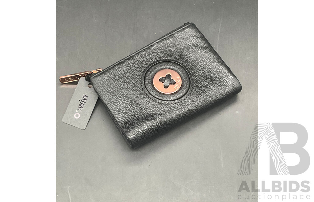 MIMCO Min-mazing M Wallet (Black) - ORP $179.95