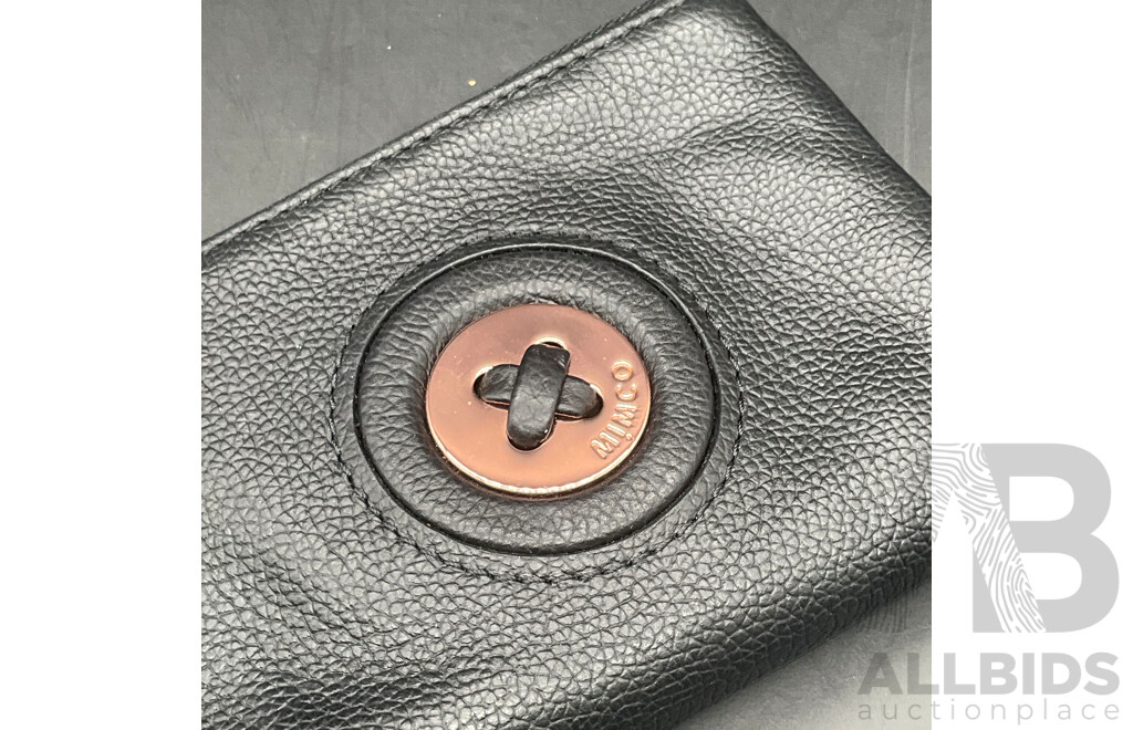 MIMCO Min-mazing M Wallet (Black) - ORP $179.95