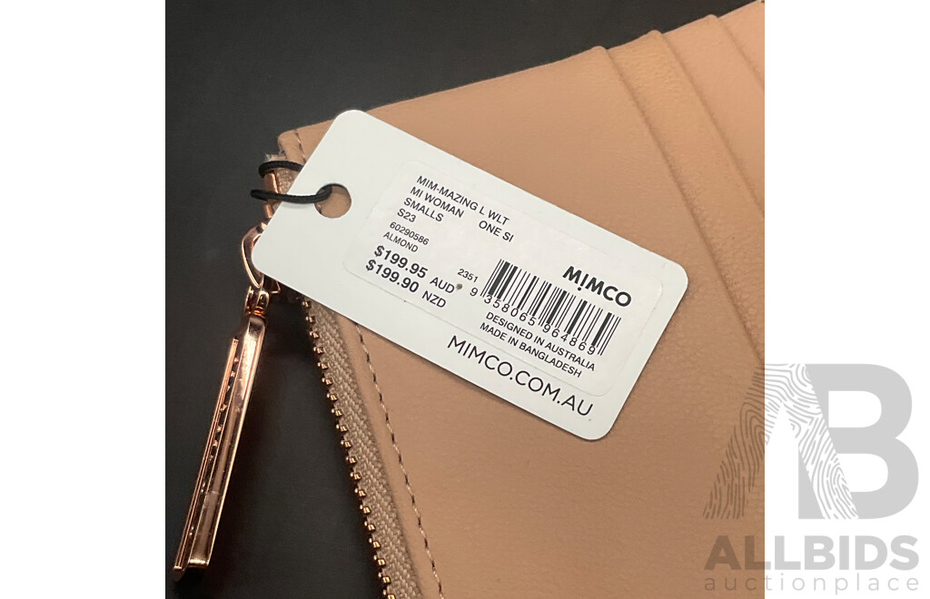 MIMCO Min-mazing L Wallet (Almond) - ORP $199.95