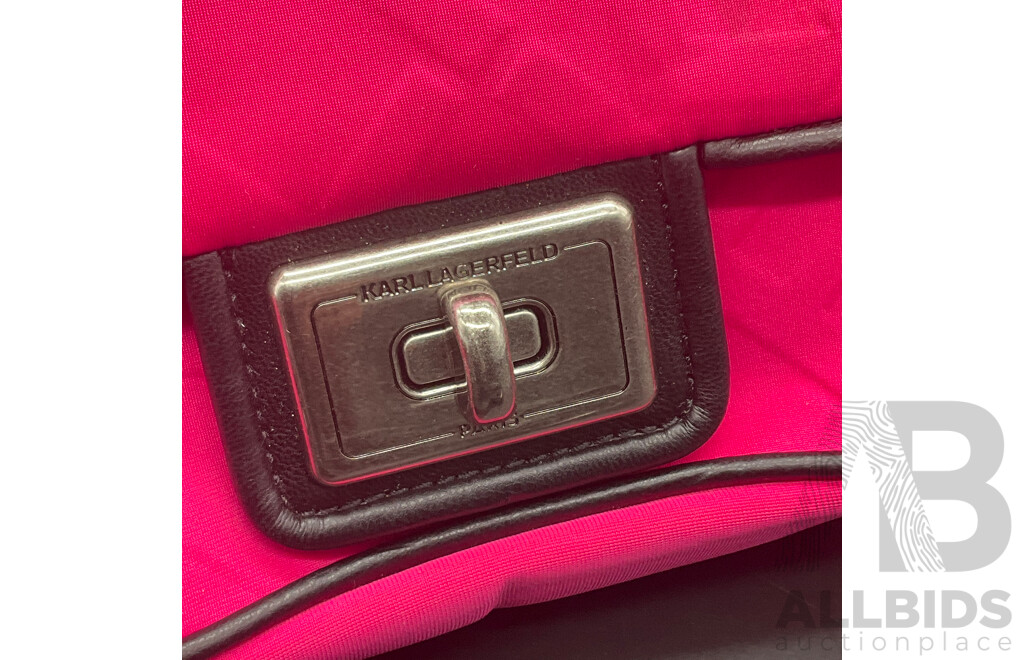 KARL LAGERFGELD Paris Agyness Crossbody Bag - ORP $299.95
