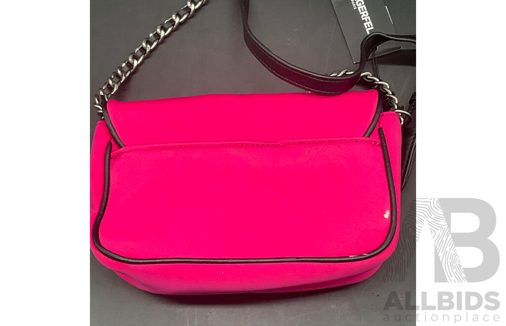 KARL LAGERFGELD Paris Agyness Crossbody Bag - ORP $299.95