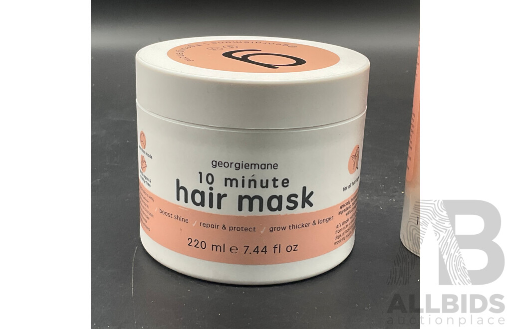 Assorted GEORGIEMANE Hair Care Products - Lot of  8