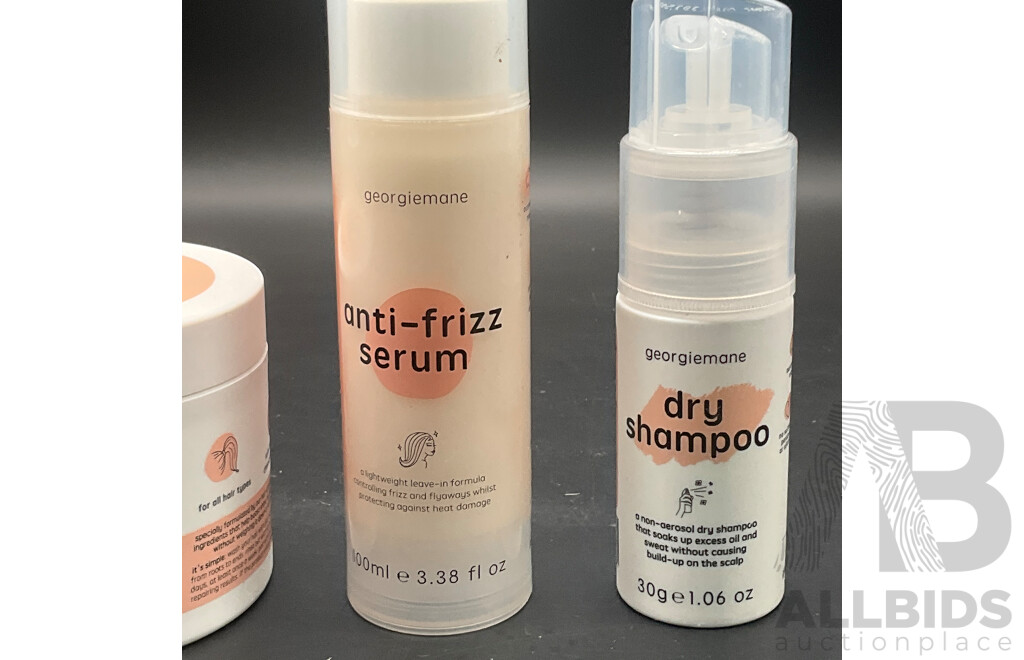 Assorted GEORGIEMANE Hair Care Products - Lot of  8