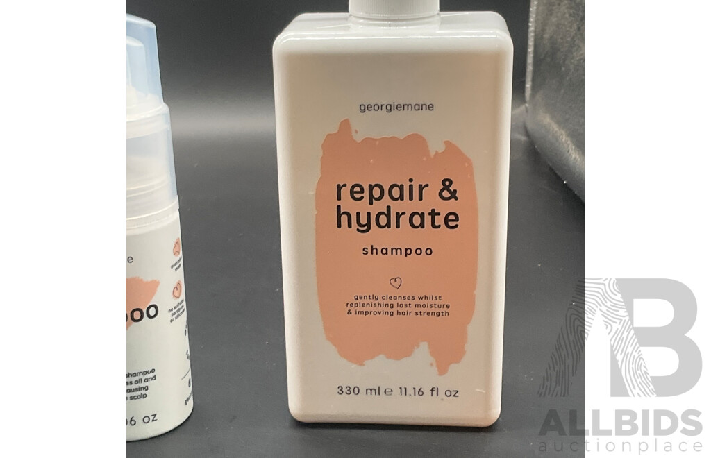 Assorted GEORGIEMANE Hair Care Products - Lot of  8