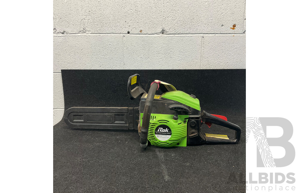 ROK Petrol Chainsaw ( Model No. 150-76-50529 )