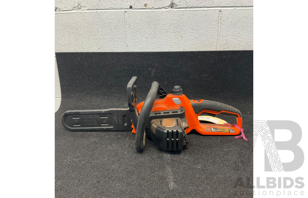 BLACK+DECKER Cordless Chainsaw ( GKC1825L20-XE )