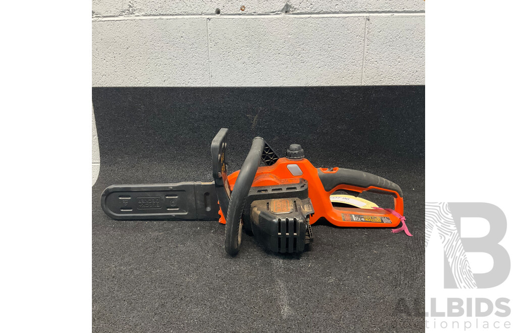 BLACK+DECKER Cordless Chainsaw ( GKC1825L20-XE )