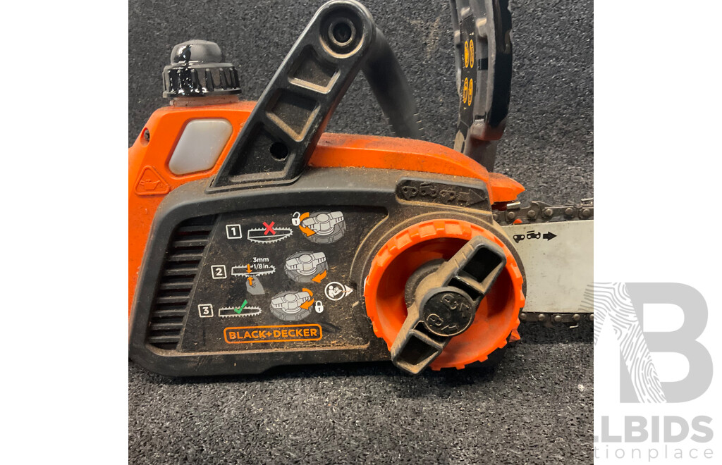 BLACK+DECKER Cordless Chainsaw ( GKC1825L20-XE )