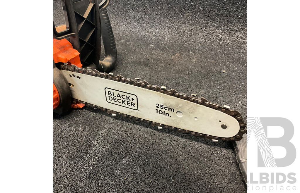BLACK+DECKER Cordless Chainsaw ( GKC1825L20-XE )
