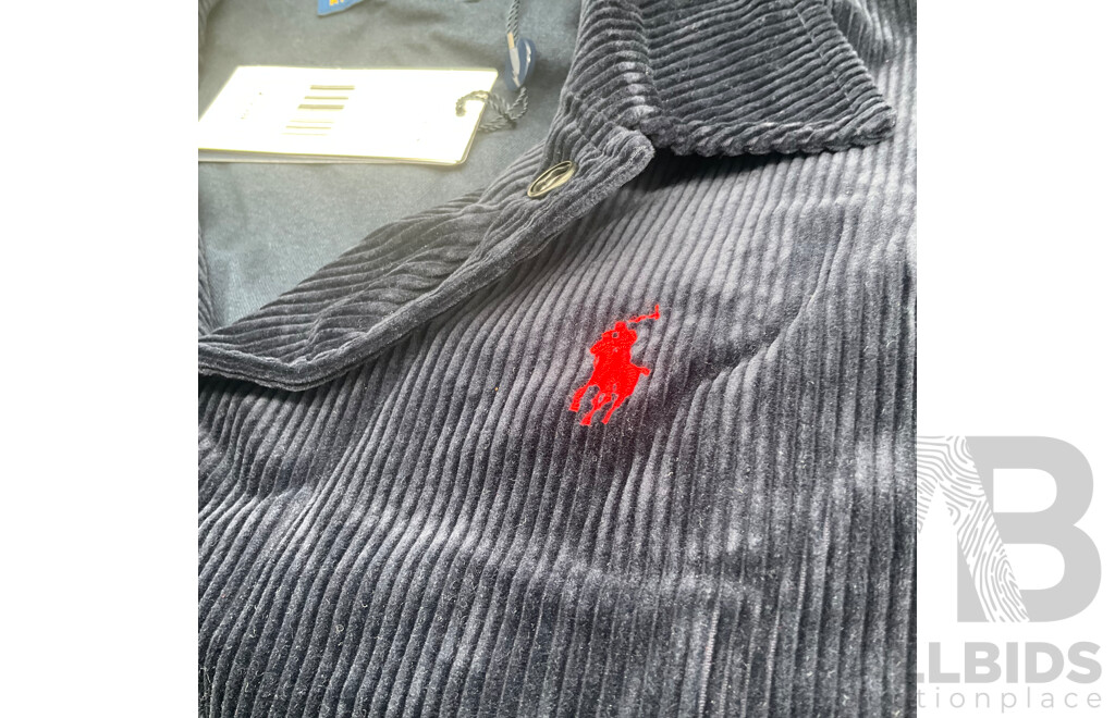 POLO RALPH LAUREN Corduroy Coach Jacket Size M - ORP $359