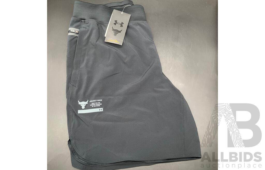 Assorted Men's Clothing , Including NIKE and UNDER ARMOUR Size M and L - Lot of 4