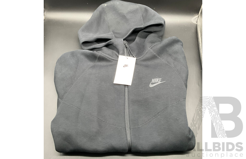 NIKE Tech Fleece Zip Hoodie Size S and BONDS Sleep Cotton Pants Size S - Lot of 2