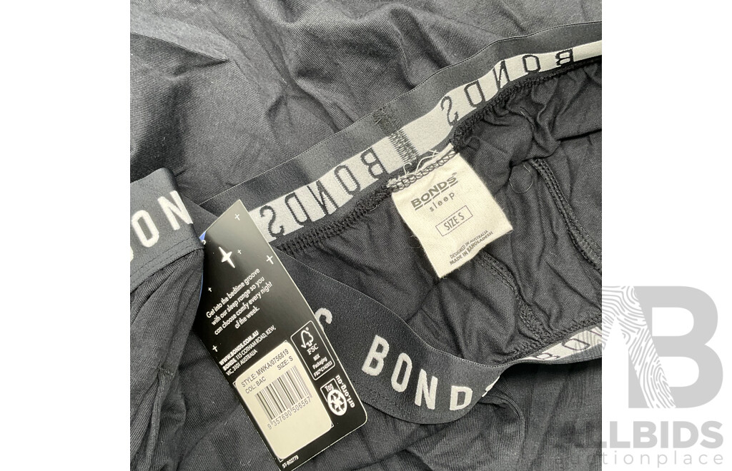 NIKE Tech Fleece Zip Hoodie Size S and BONDS Sleep Cotton Pants Size S - Lot of 2