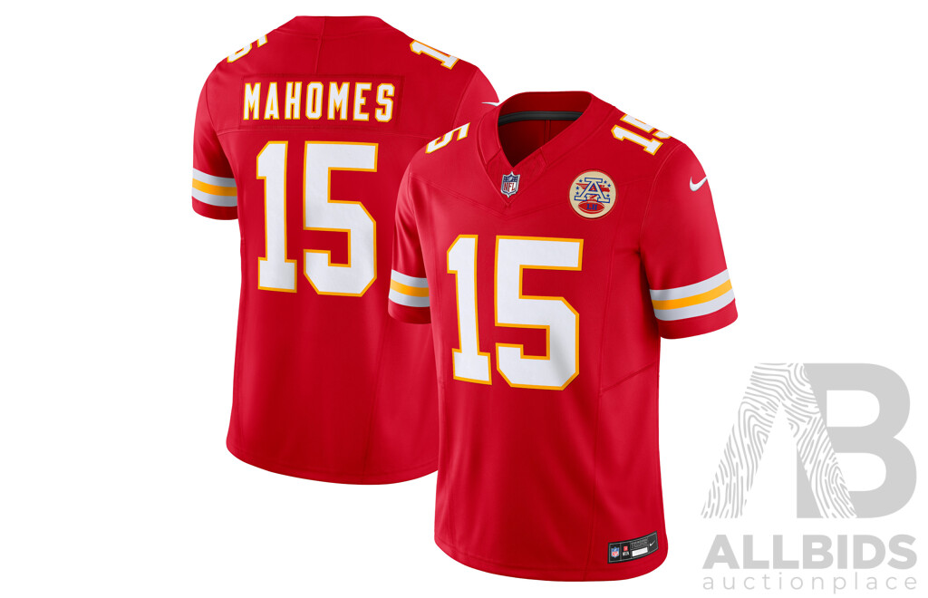 NIKE Kansas City Chiefs Home Limited Jersey - Patrick Mahomes - Men's NFL Jersey Size L