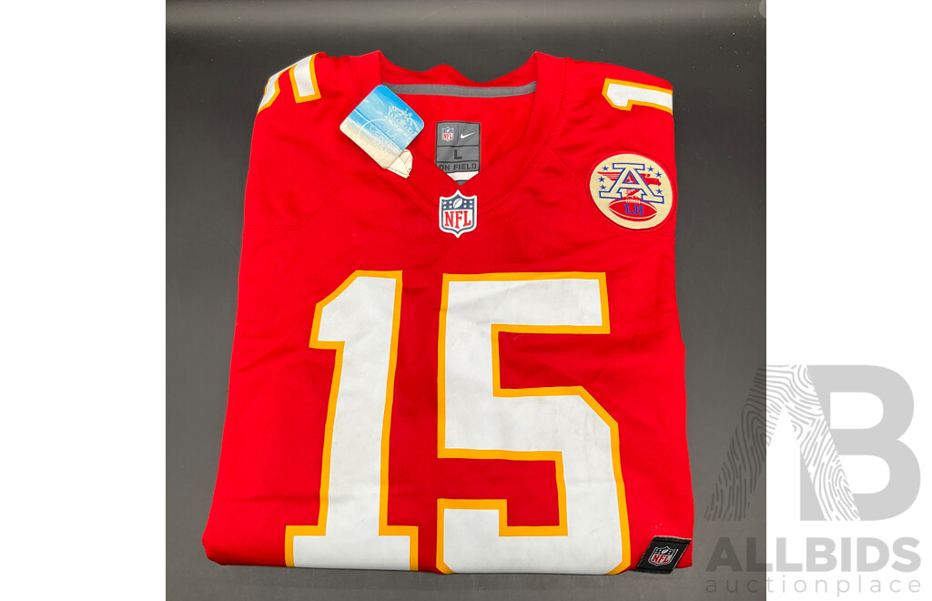 NIKE Kansas City Chiefs Home Limited Jersey - Patrick Mahomes - Men's NFL Jersey Size L