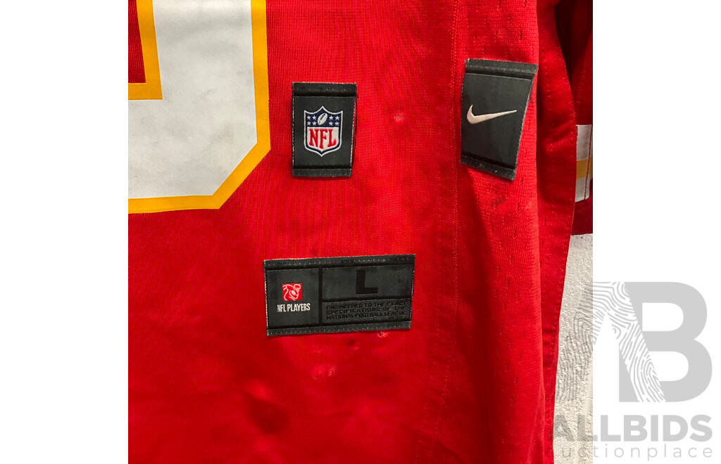 NIKE Kansas City Chiefs Home Limited Jersey - Patrick Mahomes - Men's NFL Jersey Size L
