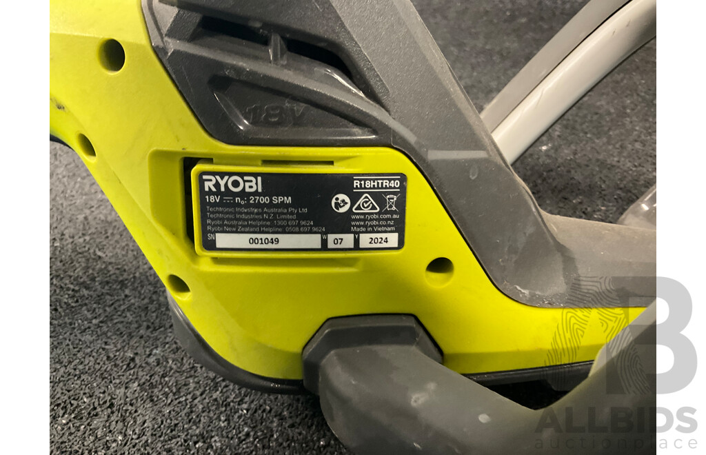 RYOBI 18V ONE+ Hedge Trimmer
