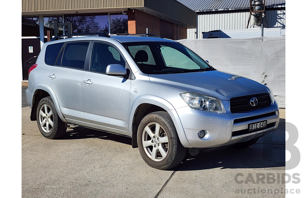 07/2008 Toyota Rav4 Cruiser (4x4) ACA33R 4d Wagon Silver 2.4L