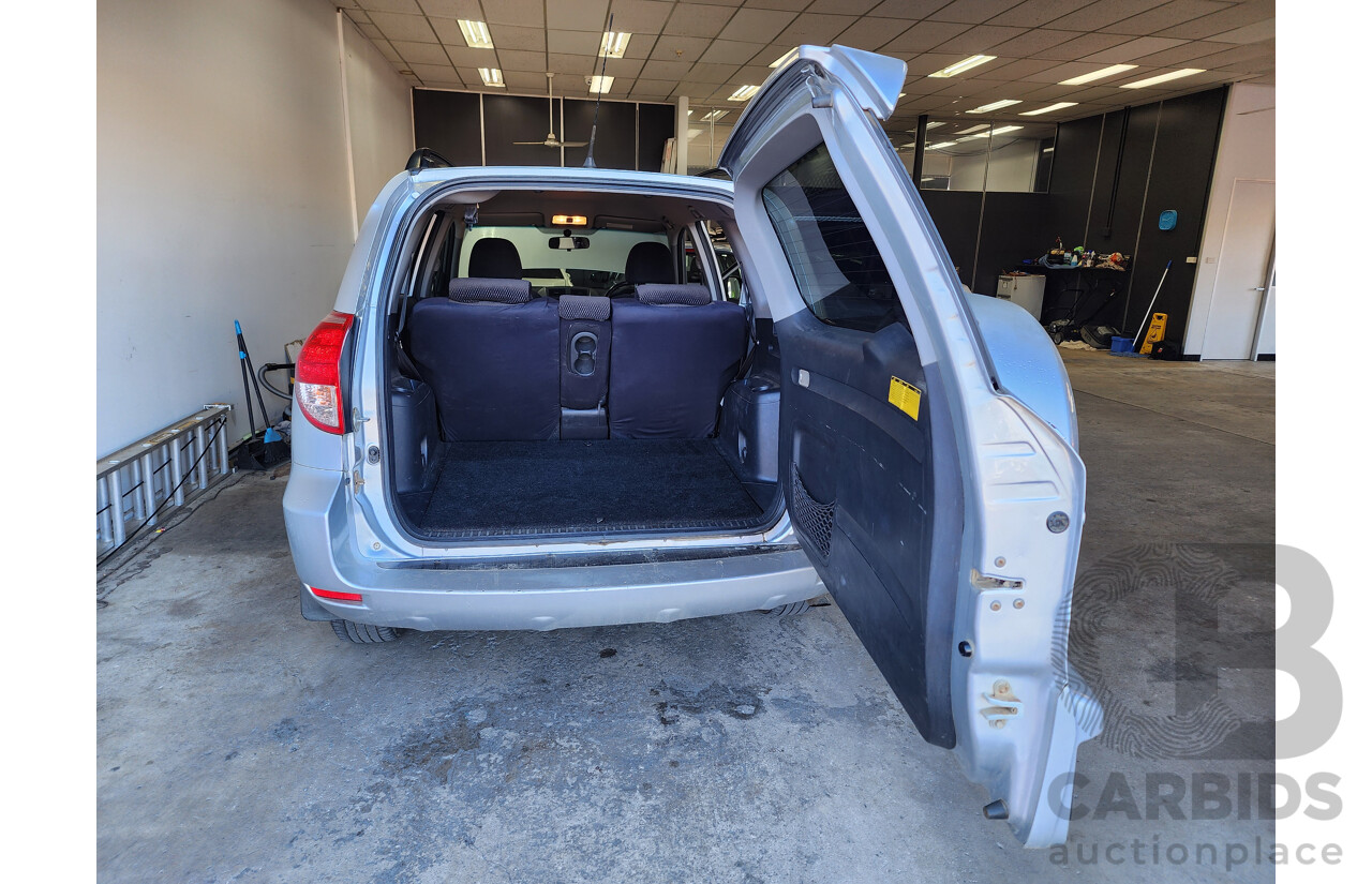 07/2008 Toyota Rav4 Cruiser (4x4) ACA33R 4d Wagon Silver 2.4L
