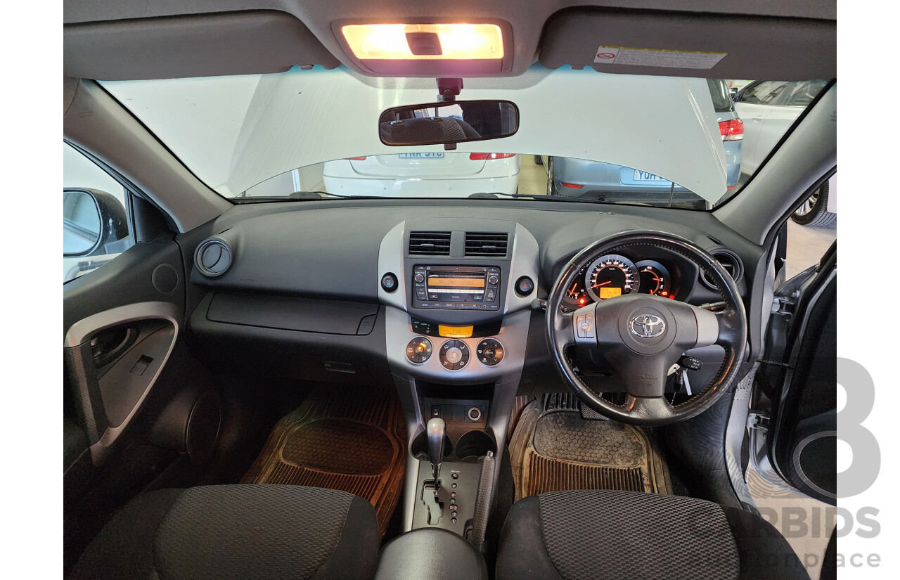 07/2008 Toyota Rav4 Cruiser (4x4) ACA33R 4d Wagon Silver 2.4L