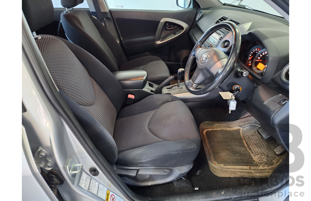 07/2008 Toyota Rav4 Cruiser (4x4) ACA33R 4d Wagon Silver 2.4L
