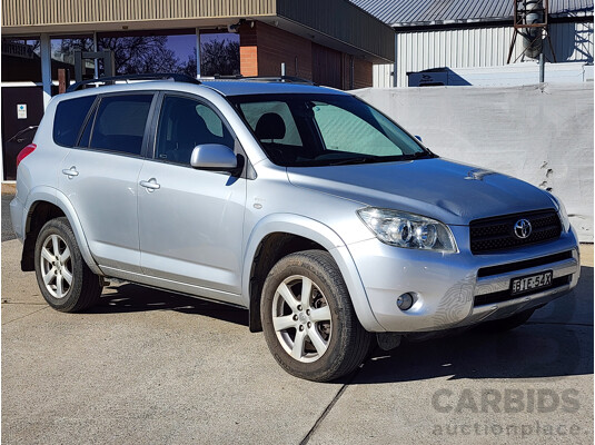 07/2008 Toyota Rav4 Cruiser (4x4) ACA33R 4d Wagon Silver 2.4L