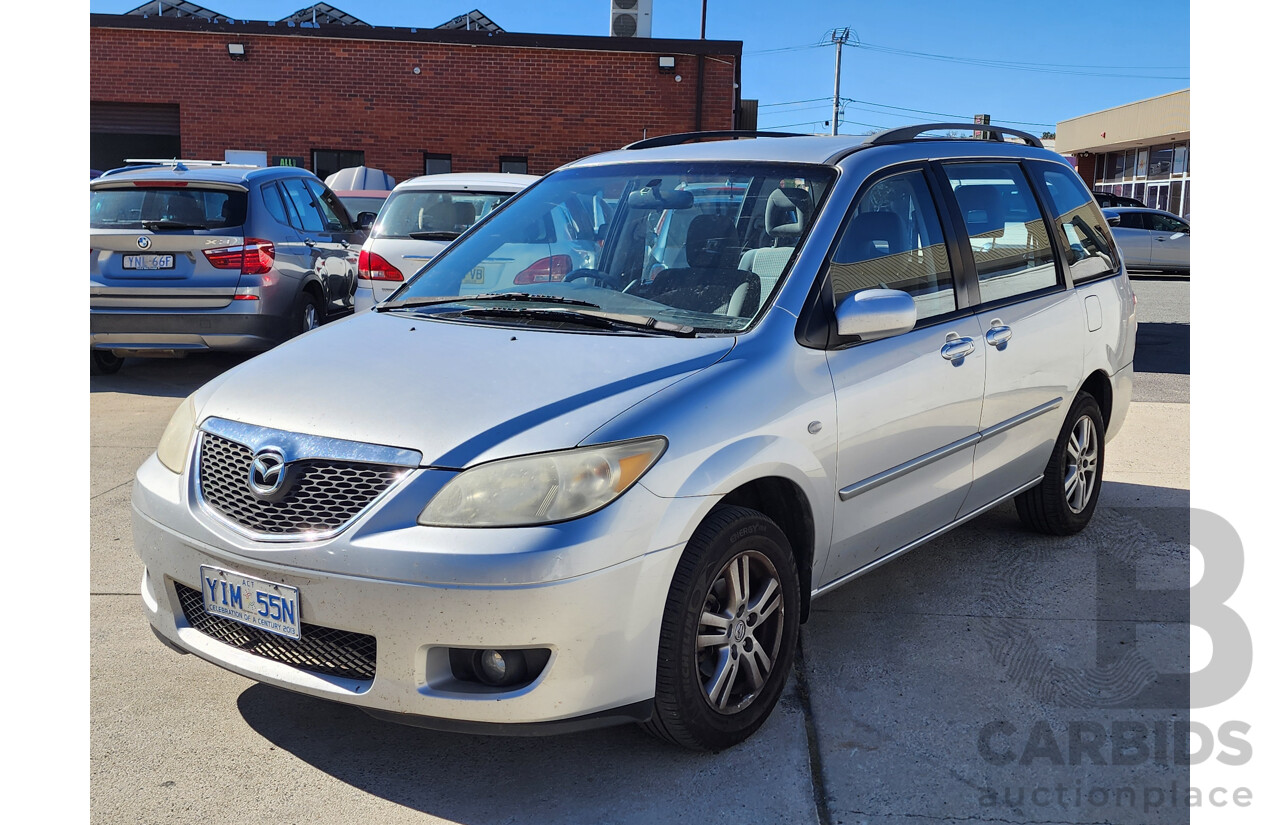 04/2006 Mazda MPV  LW10J2 4d Wagon Silver 3.0L