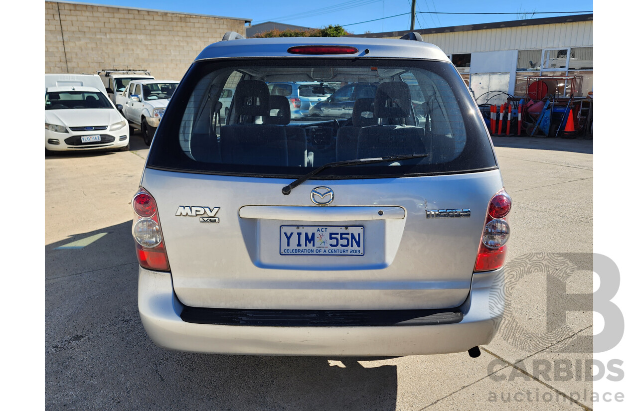 04/2006 Mazda MPV  LW10J2 4d Wagon Silver 3.0L