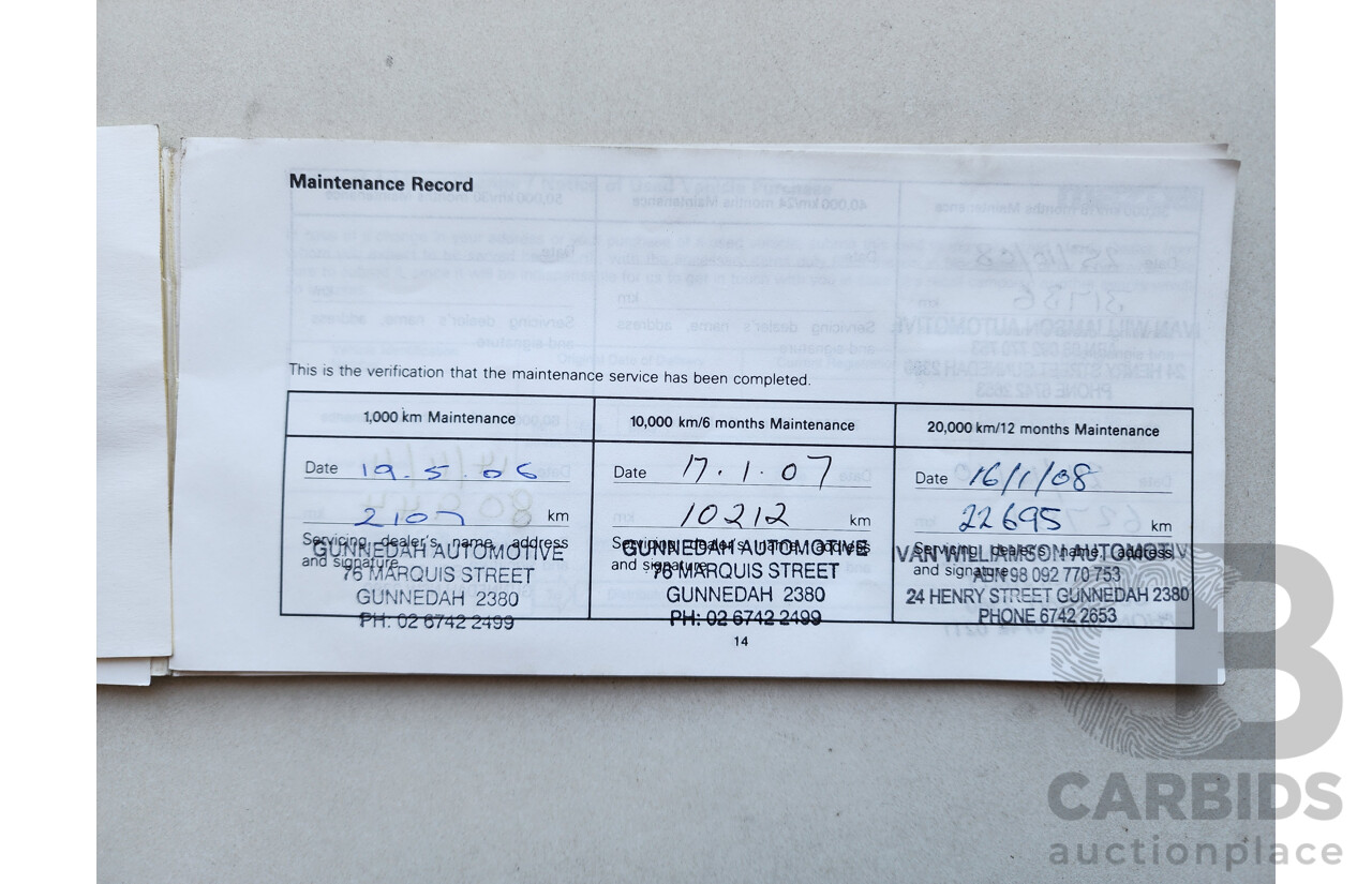 04/2006 Mazda MPV  LW10J2 4d Wagon Silver 3.0L