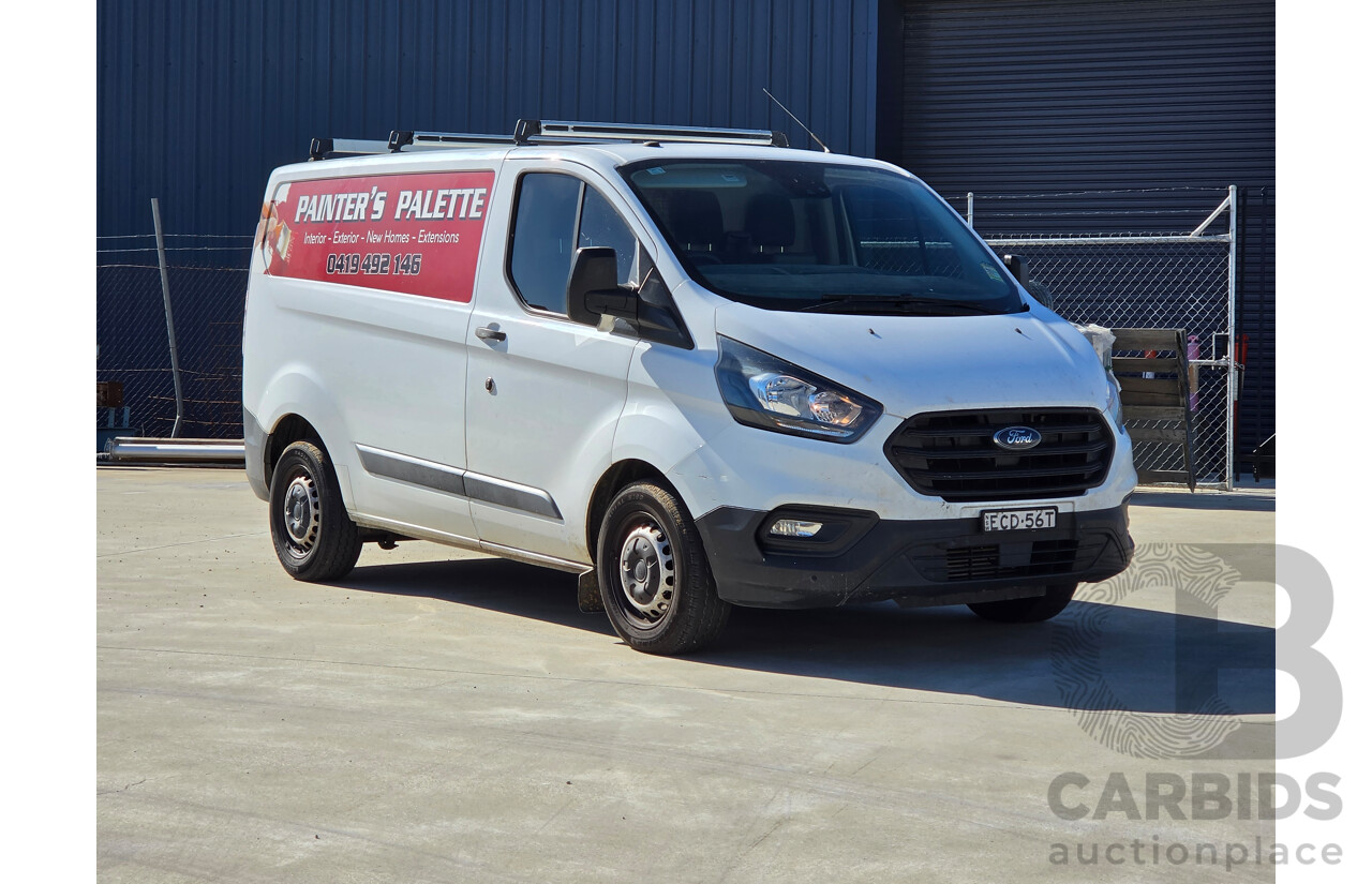 11/2019 Ford Transit Custom 340L (LWB) VN MY19.75 Van White 2.0L