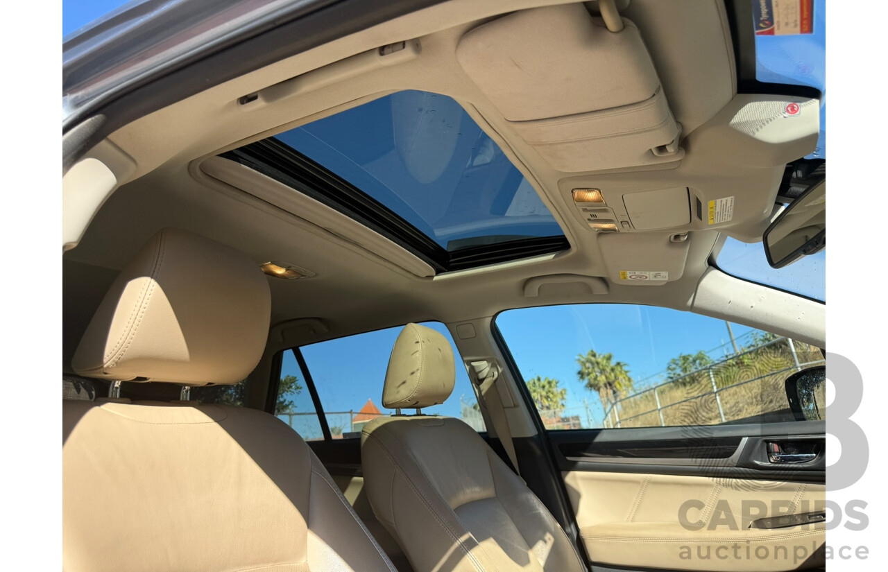 01/2017 Subaru Outback 2.5i PREMIUM AWD MY16 4D Wagon Grey 2.5L