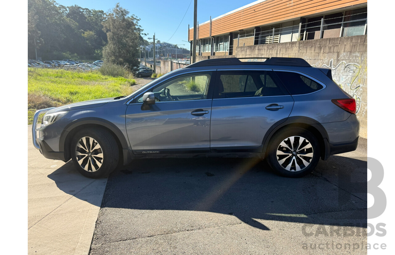 01/2017 Subaru Outback 2.5i PREMIUM AWD MY16 4D Wagon Grey 2.5L