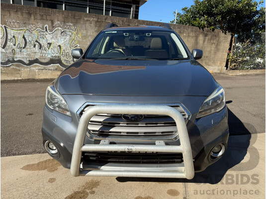 01/2017 Subaru Outback 2.5i PREMIUM AWD MY16 4D Wagon Grey 2.5L